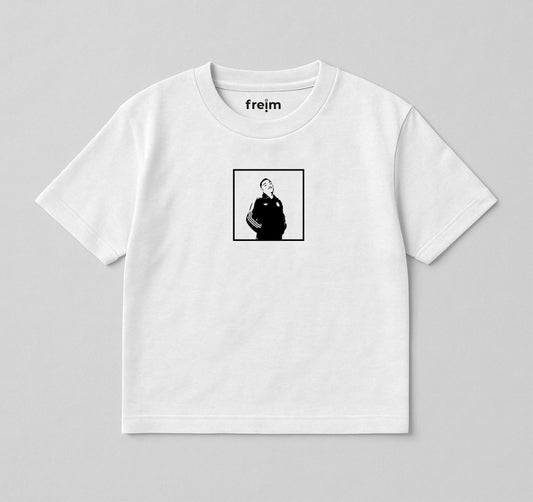 Papa V 2 - Dio è grande, io pure / white - bianca