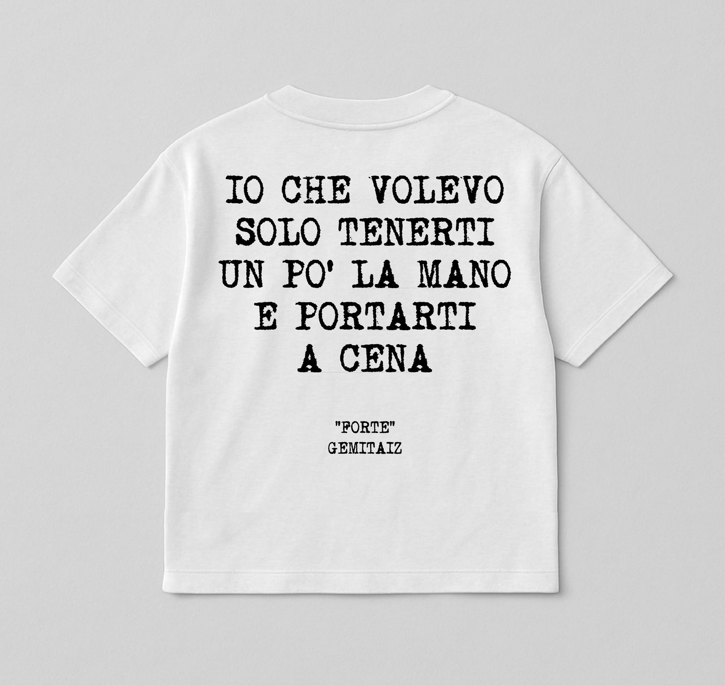 Gemitaiz  2 - Io che volevo solo tenerti un po' la mano e portarti a cena / white - bianca