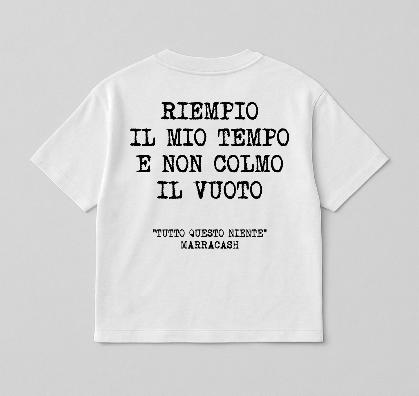 Marracash 2 - Riempio il mio tempo e non colmo il vuoto / white - bianca